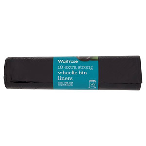 Essential Waitrose Wheelie Bin Liners 10s