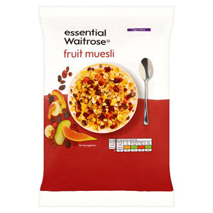 Essential Waitrose Muesli Fruit
