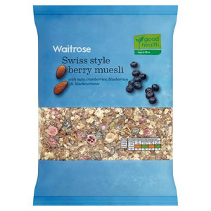 Waitrose Swiss Style Berry Muesli