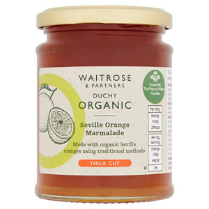Waitrose Duchy Organic Marmalade Thick Cut