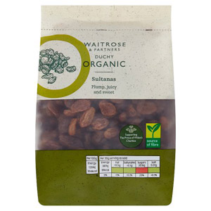 Waitrose Duchy Organic Sultanas