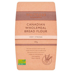Waitrose Canadian Strong Wholemeal Flour