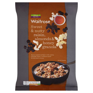 Waitrose Raisin Almond & Honey Granola