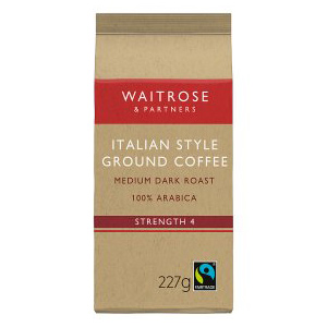 Waitrose Ground Coffee Fairtrade Cafe Blend