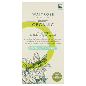 Waitrose Duchy Organic Peppermint Infusion 25s