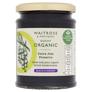 Waitrose Duchy Organic Blackcurrant Preserve