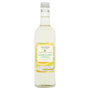 Waitrose Elderflower Cordial