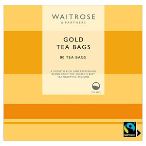 Waitrose Gold Teabags 80s