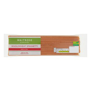 Waitrose Wholewheat Spaghetti