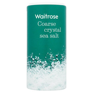 Waitrose Sea Salt Coarse Crystals