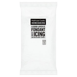 Waitrose Cooks Ingredients White Fondant Icing