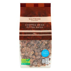 Waitrose Chopped Dried Pitted Dates