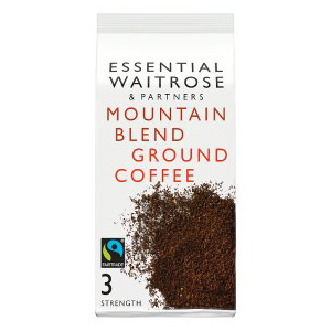 Essential Waitrose Mountain Blend Ground Coffee