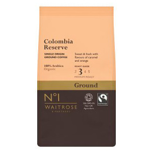 Waitrose & Partners No.1 Organic Ground Coffee Colombian