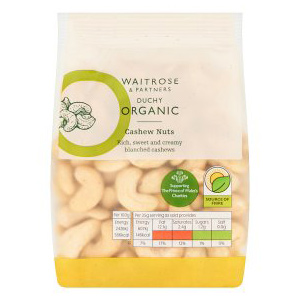Waitrose Duchy Organic Cashew Nuts
