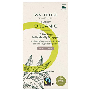 Waitrose Duchy Organic Earl Grey 25 Tea Bags
