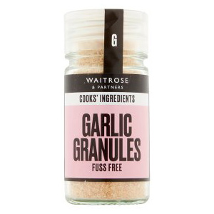 Waitrose Cooks Ingredients Organic Garlic Granules