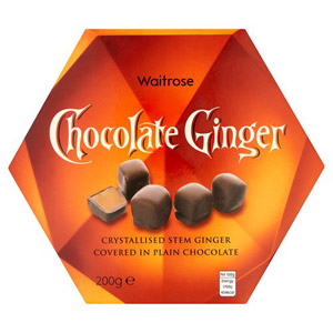 Waitrose Chocolate Ginger Box