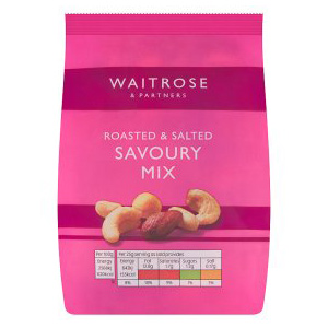 Waitrose Roasted Salted Savoury Mix