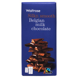 Waitrose Belgian Milk Chocolate