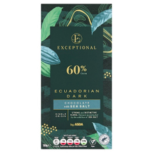 Asda Ecuadorian Dark Chocolate With Sea Salt