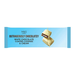 M&S White Chocolate Coated Cookies & Cream