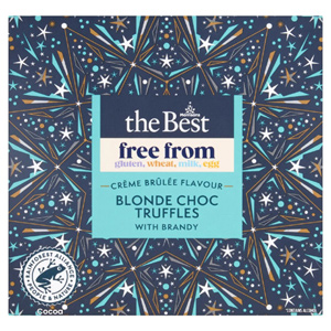 Morrisons The Best Creme Brulee Flavour Blonde Choc Truffles