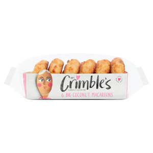 Mrs Crimbles Free From Large Coconut Macaroons 6 Pack