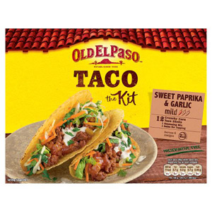Old El Paso Crunchy Taco Kit Garlic & Paprika