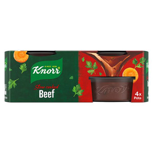 Knorr Beef Stock Pots 4 Pack