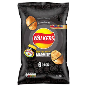 Walkers Marmite Crisps 6 Pack