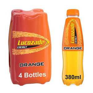 Lucozade Orange 4 Pack