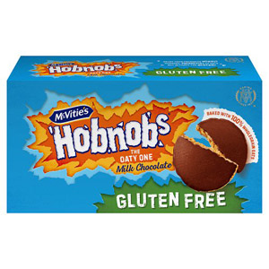 McVities Gluten Free Milk Chocolate Hob Nobs