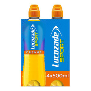 Lucozade Sport Orange 4 Pack