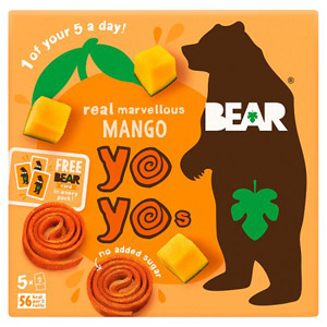 Bear Fruit Yoyo's Mango 5 Pack